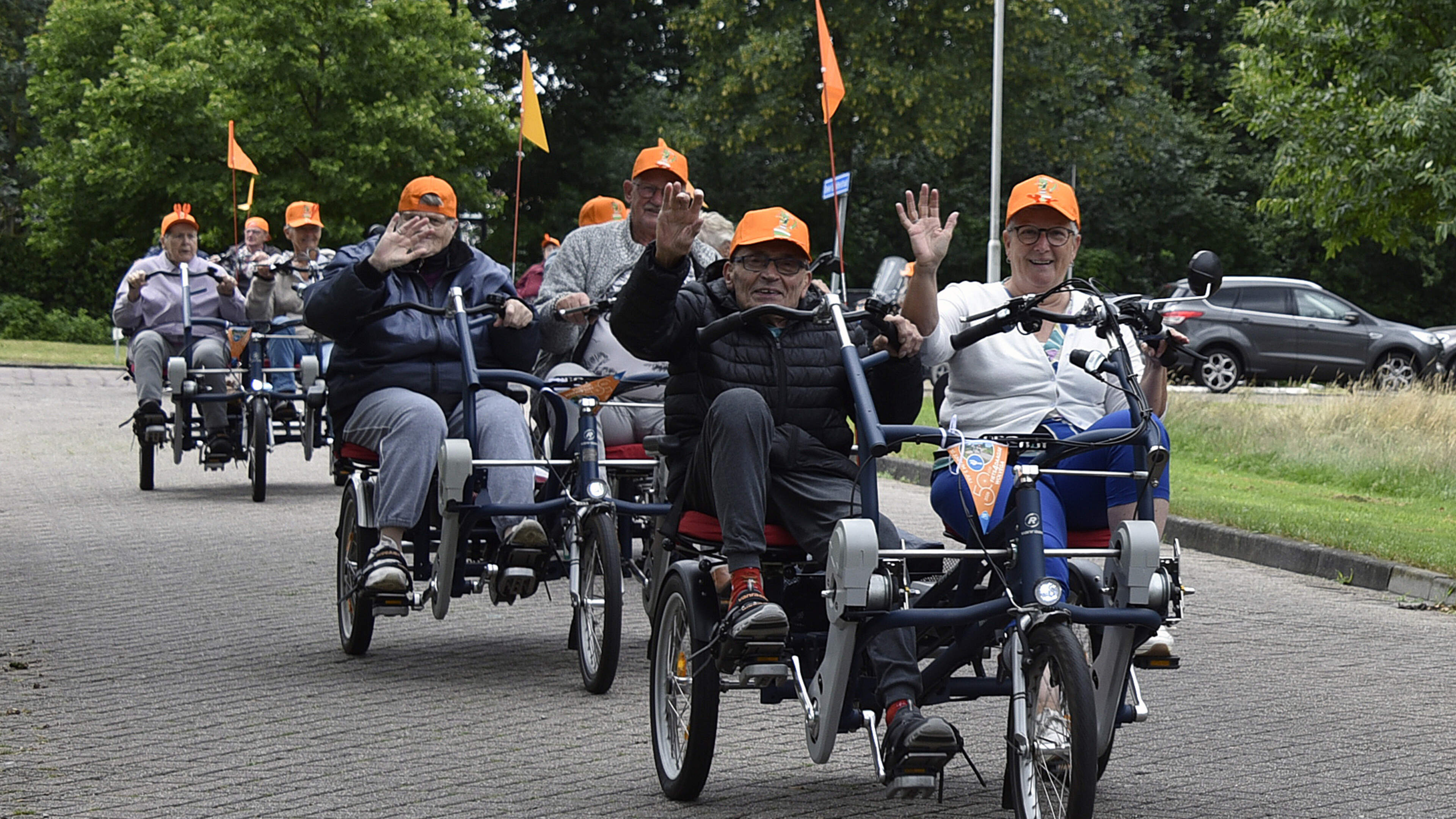 Fiets4daagse Wolvega is er ook voor scootmobielers en duofietsers